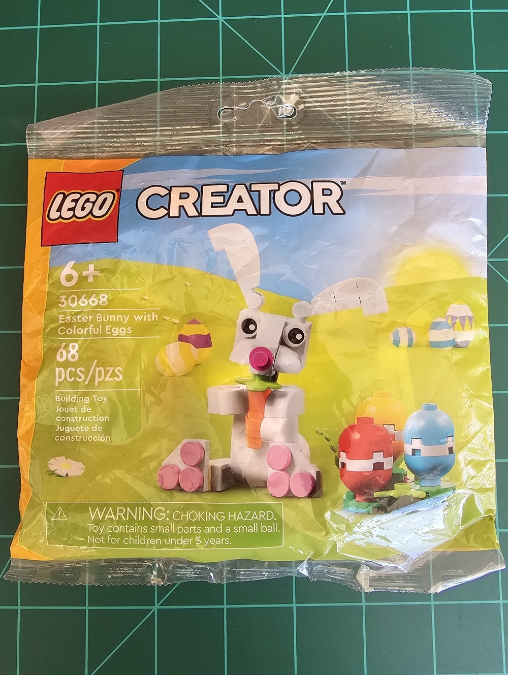 LEGO Easter Bunny With Colorful Eggs 68 Pcs